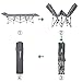 KingCamp Folding Bed Camping Portable Cot with Carry Bag,Support Up to 264 LBS