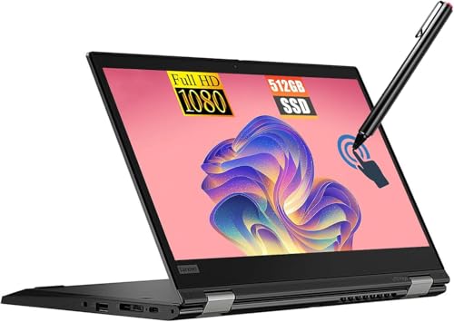 Lenovo ThinkPad L13 Yoga Gen 1, 2 in 1 Touchscreen Laptop, 13.3-Inch FHD, Intel Core i5-10210, 8GB…