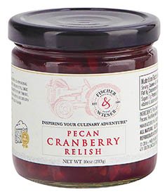 Fischer & Wieser Specialty Foods Pecan Cranberry Relish 10oz. Limited Edition