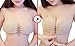 Women Self Adhesive Silicone Invisible Push-up Bras Pack of 2 (B, Black & Beige)