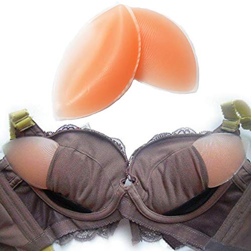 Silicone Bra Inserts Breast - Waterproof Enhancers Bra Inserts A to C Cup for Swimsuits & Bikini Push-up Molding Pad