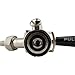 KegWorks BF-KT85D-2 US Sankey Keg Coupler - D System - Lever Handle: Black Lever Handle