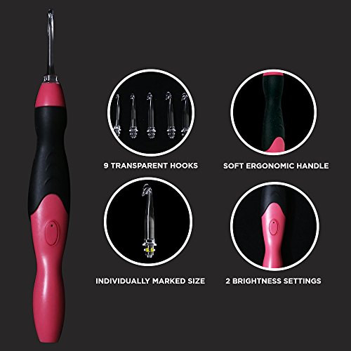 3 Yarn+Mania+Light+Crochet+Hooks