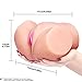 Sex Rabbit Vagina Anal Male Masturbator Sex Doll 3D Realistic Silicone Pussy Ass Vagina Anus Butt Adult Toy for Men Masturbation Gift 5 Pound Sexy Carlie