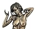 Veronese Design Lovely Bronzed Finish Nude Woman Wall Plaque Erotic Art