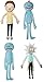 Officialy Licensed Cartoon Network Rick and Morty Figure Plush Set of 4 Toys