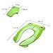 Travel Potty Seat New Upgrade for Kids Boys & Girls | Portable Folding Large Non Slip Silionce Pads Potty Training Seat with Carry Bag for Babies | Toddlers Toilet Seat, Recyclable Potty Seat Cover