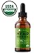 Organic Hemp Seed Oil Drops 500mg by Kate Naturals - Premium Pain Relief Anti-Inflammatory & Joint Support, Perfectly Balanced Essential Fatty Acids Omega 3, 6. Easily Digestible, Non-GMO, Ultra-Pure