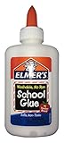 Elmer's Washable No-Run School Glue, 4 oz.