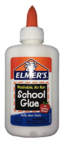Elmer's Washable No-Run School Glue, 4 oz.
