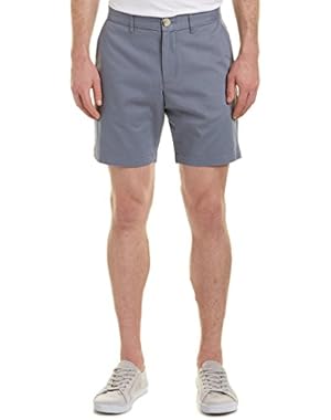 Mens Basic Chino Short, 36, Grey