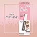MCoBeauty Precision Brow Pencil - Sculpt And Style For Perfect, Precise, Natural Looking Brows - Fine-Tip Applicator - Water And Sweat Resistant Formula That Lasts All Day - Light/Medium - 0.025 oz
