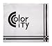 Color City Womens 5 Pairs Colorful Thick Knitting Cotton Crew Socks - Warm Wool Winter Socks,Free Size,Style F