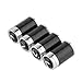 CzlpV 4pcs Carbon Fiber Auto Car Wheel Tire Air Valve Caps Stem Cover fit for Lexus