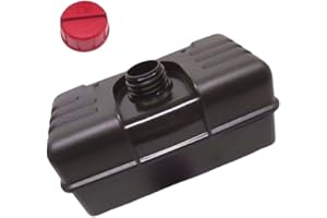 1 Gallon Fuel Tank for Tecumseh 34186A – Compatible for 8.5HP Chipper Shredder, Snow Blower & Lawn Mower – Plastic Tank (3.8 