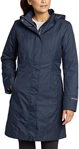 Womens waterproof insulated trench coat Clearance