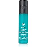 SPA CEYLON Happy Uplifting Balm Roll On | Naturally Refreshing & Revitalizing | Vegetarian | Ideal for All Skin Types