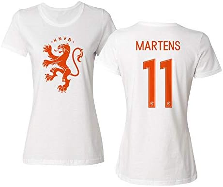 TURXIN Netherlands New Womens Soccer Martens #11 National Team Crewneck T-Shirt