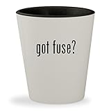 got fuse? - White Outer & Black Inner Ceramic 1.5oz