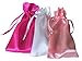 Tarot Bags: Romance Colors Satin Bundle of 3: Hot Pink White and Light Pink (5