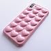 DMaos Compatible with iPhone X/iPhone Xs Case for Women, 3D Pop Bubble Heart Kawaii Gel Cover, Cute Girly for iPhone 10 10s 5.8 Inch - Pink