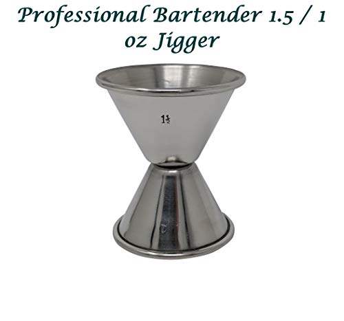 Professionelles Barkeeper-Set (14-teilig) | Cocktail-Shaker Set | Bar-Set mit Boden gewichteten Edelstahl… – Bild 7
