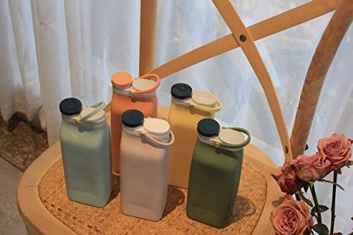 Collapsible silicone water bottle priced at $11.50.