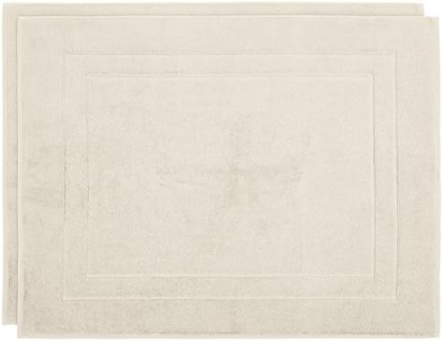 Daisy House 2 Piece Mesa Tub Mat, Cream