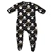 Pittsburgh Steelers NFL Infant Footed Raglan Zip Up Sleeper