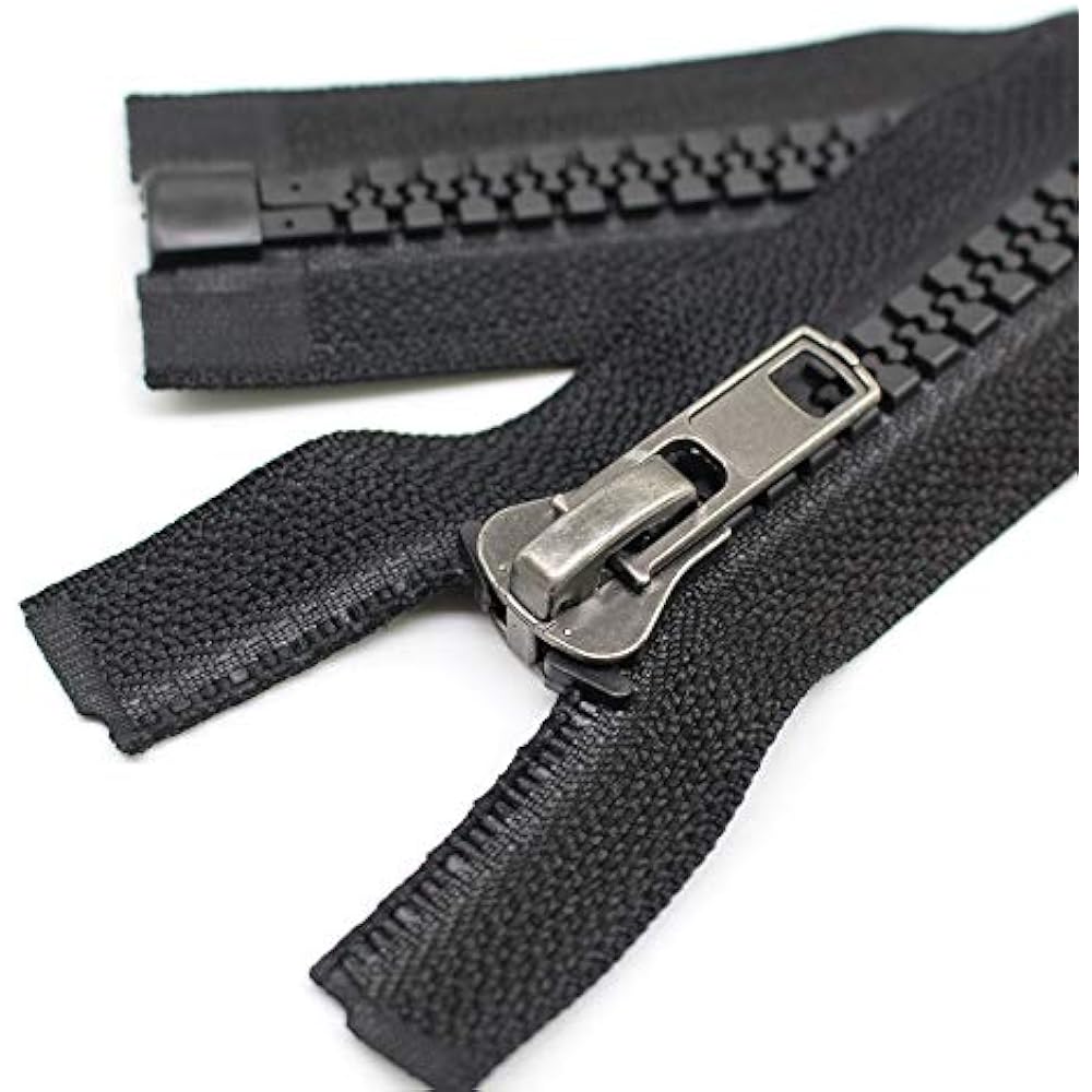 2PCS 36 Inch 10 Separating Jacket Zippers For Sewing Coats Winter Heavy