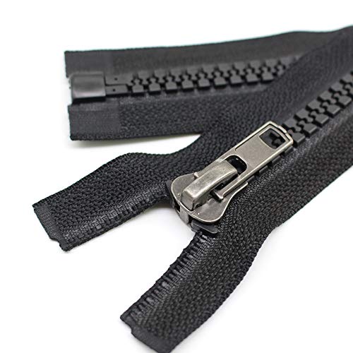 YaHoGa 2PCS 36 Inch Heavy Duty Separating Jacket Zippers FOR Sewing