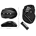 JETech M0884 Bluetooth Wireless Mouse for PC, Mac, and Android OS Tablet with 6-Month Battery Life