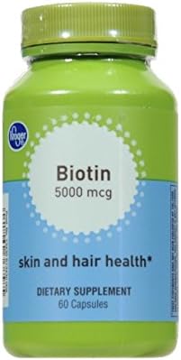 Biotin 5000 mcg Skin and Hair Health