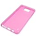 Note 7 Case, LK Ultra [Slim Thin] Scratch Resistant TPU Gel Rubber Soft Skin Silicone Protective Case Cover for Samsung Galaxy Note 7 (Hot Pink)