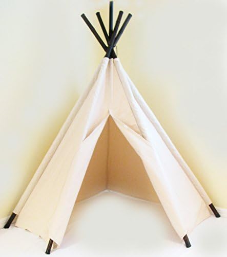 White Vine Design 7 ft Corner Teepee