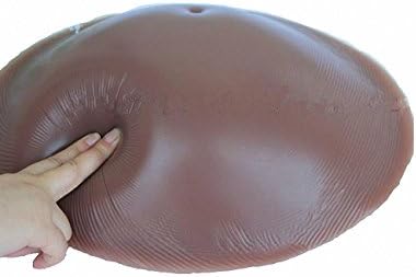 Artificial Brown Pregnancy Silicone Belly Bump Tummy Abdomen For False Pregnancy (5~7 month/1500g)