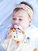 Baby Bandana Drool Bibs for Drooling and Teething 4 Pack Gift Set for Girls 