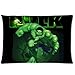 The Avengers Hulk Custom Design Pillowcase Pillow Sham Queen Size Pillow Cushion Case Cover Two Sides Printed 20x30 Inches