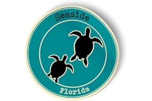 Squiddy Seaside Florida Beach Town - Vinyl Sticker for Car, Laptop, Notebook (4" high)