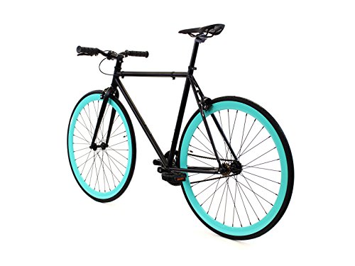 Golden Cycles Single Speed Fixed Gear Bike with Front & Rear Brakes