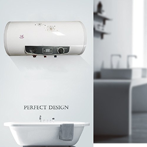 Tinsay 13 Gallon Electric Instant Water Heater Electric Hot Water Heater Heating Tap for Kitchen Barthroom Household 110V