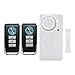 wsdcam Wireless Door Alarm Window and Door Open Alarm Magnetic Sensor Pool Door Alarms for Kids Safety Home Security, 110 dB Loud - Door Alarm with 2 Remotes