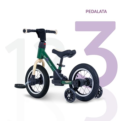 Kidcruiser Pedalplay 2 Years 3-in-1 Pedalplay Bike with LED Wheels and Pedals, Modular Frame