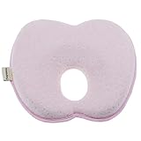 Topwon 8'' Newborn Baby Infant Cradler Head-shaping Pillow - Prevent Flat Head (0-12 Months) Pink