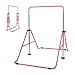 Tepemccu Expandable Gymnastics Bars Adjustable Height Gymnastic Horizontal Bars Junior Training Bar Children Folding Training Monkey Bars for Kids