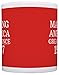 ThisWear 50th Birthday Gifts For All Making America Great Since 1974 Birthday Mug Birthday Gifts 11oz Coffee Mug Tea Cup Red