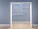 ClosetMaid 22873 ShelfTrack 4ft. to 6ft. Adjustable Closet Organizer Kit, White