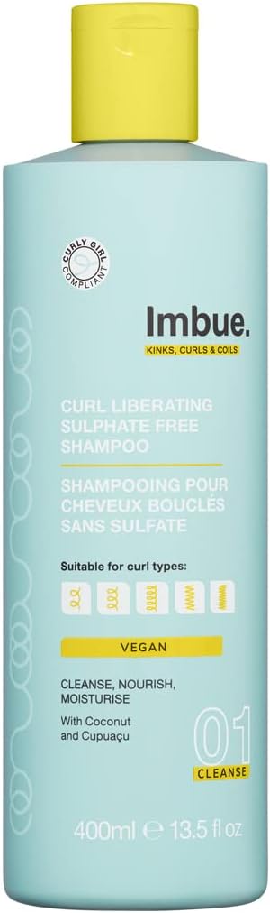 Imbue Curl Respecting Hair Conditioner 400ML Vegan Curly Girl Friendly