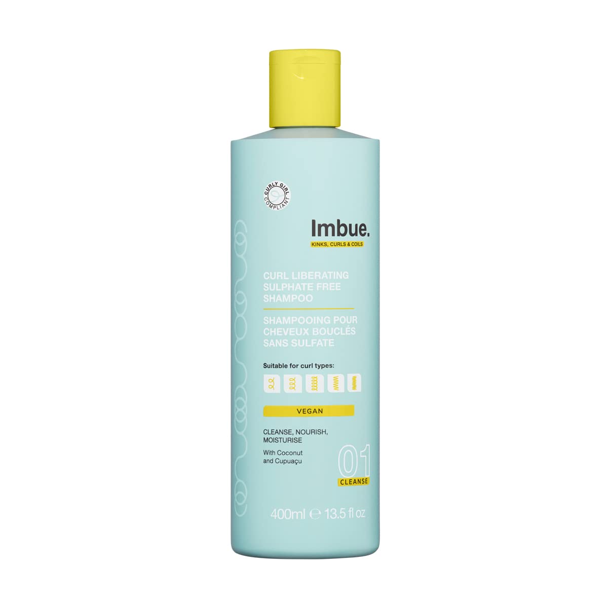 Imbue Curl Respecting Hair Conditioner (400 ML, Curl Shampoo)