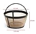 GoldTone Reusable 8-12 Cup Basket Filter fits Black & Decker Coffee Machines and Brewers. Replaces Black & Decker Reusable Coffee Filter and Permanent Coffee Basket Filter (2 Pack)